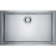 Fregadero doble instalacion FRANKE MRX 210-70 CUBETA MARIS. 127.0529.811. Una cubeta. acabado acero. Para mueble de 80